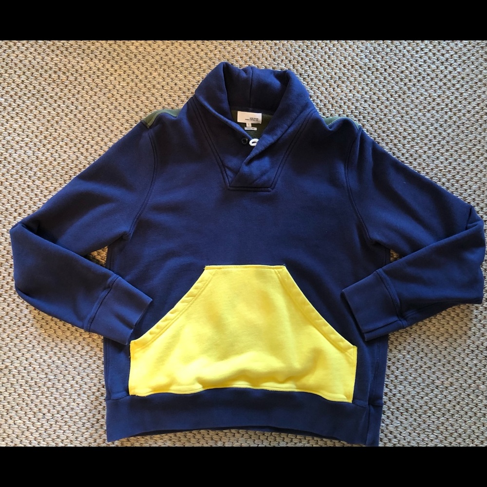 Jack Spade pullover sweater in color block
